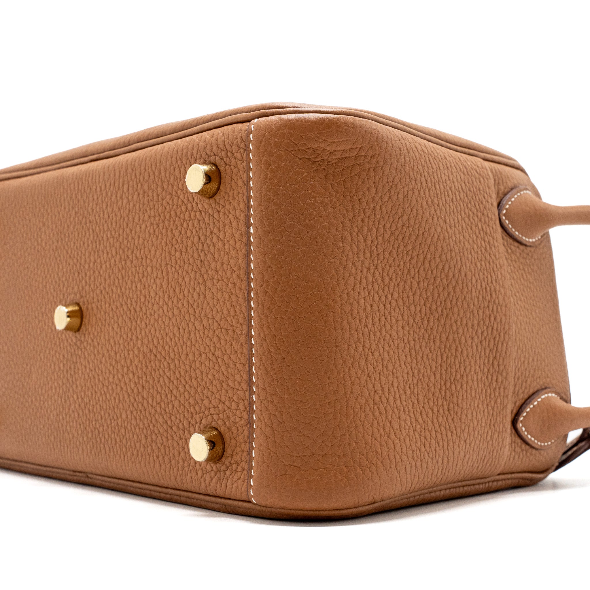 HERMES LINDY 26 CLEMENCE GOLD WITH GHW