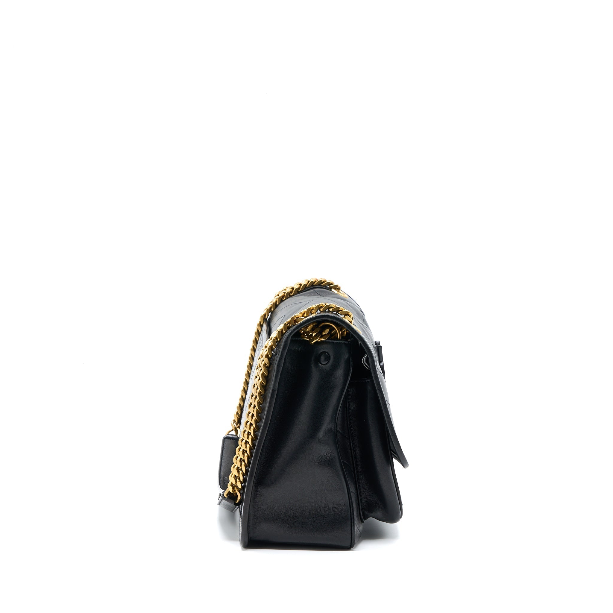 SAINT LAURENT MEDIUM NIKI BAG LAMBSKIN BLACK GHW