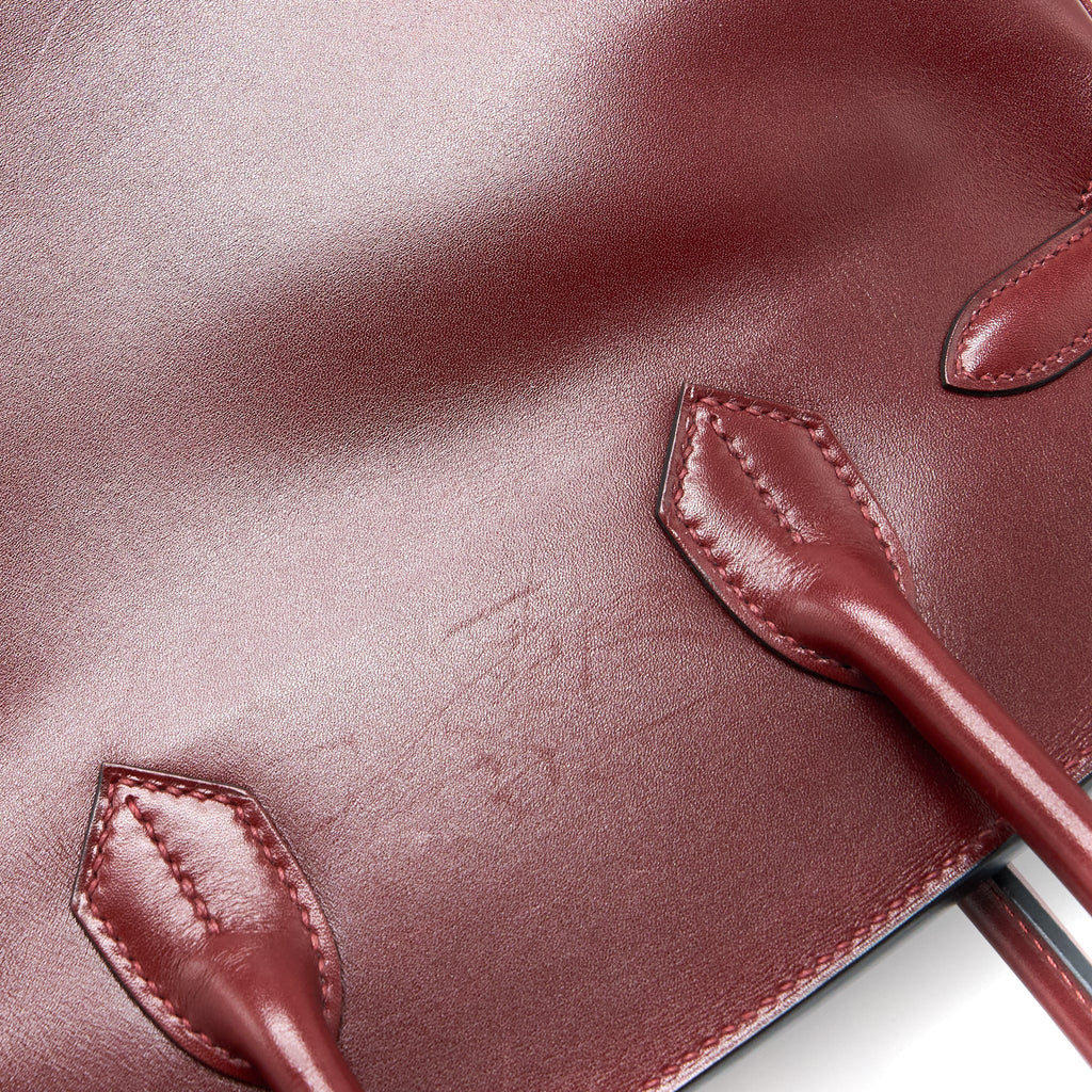 HERMES BIRKIN 30 BOX ROUGE H GHW