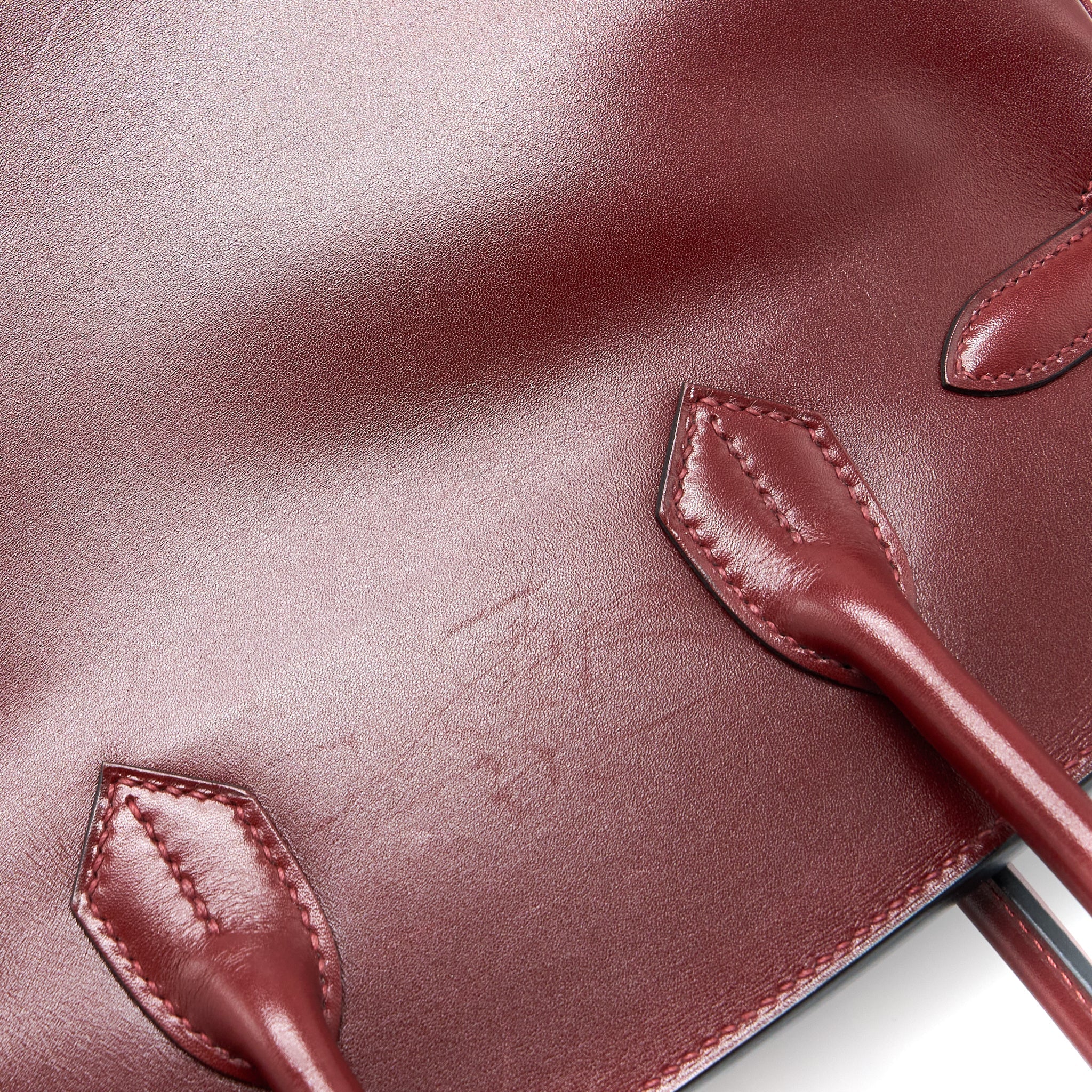 HERMES BIRKIN 30 BOX ROUGE H GHW