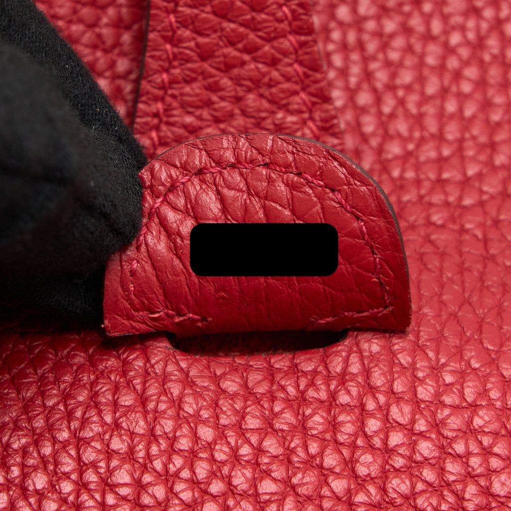 HERMES EVELYN 29 CLEMENCE RED SHW