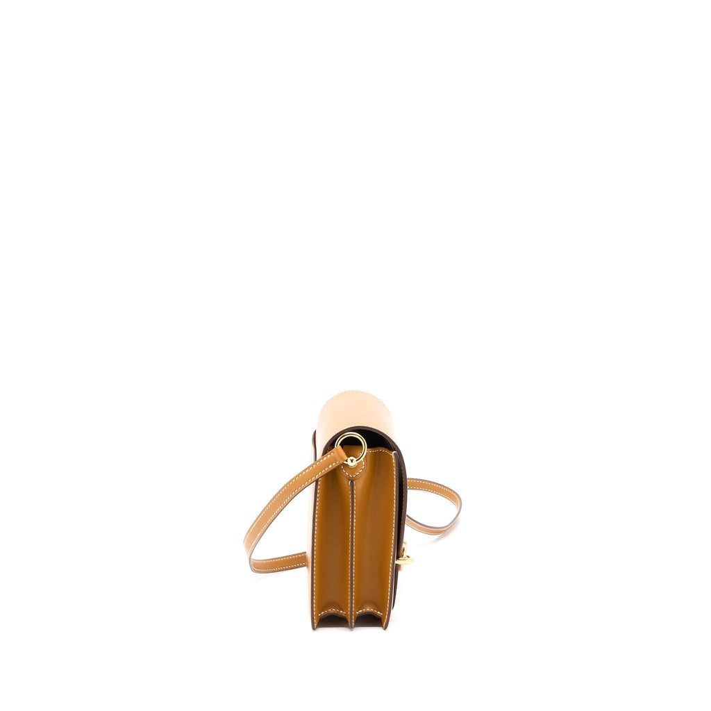 HERMES MINI ROULIS VEAU BUTLER GOLD GHW