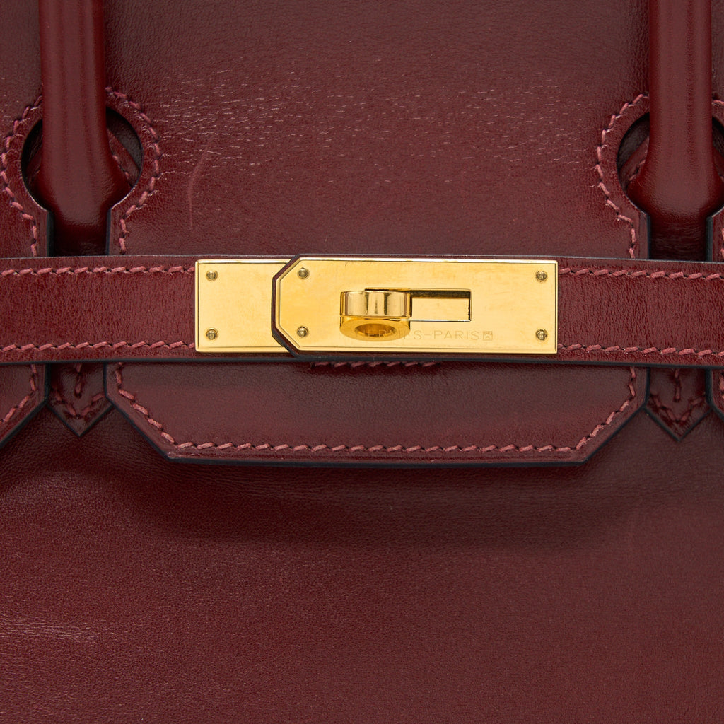 HERMES BIRKIN 30 BOX ROUGE H GHW
