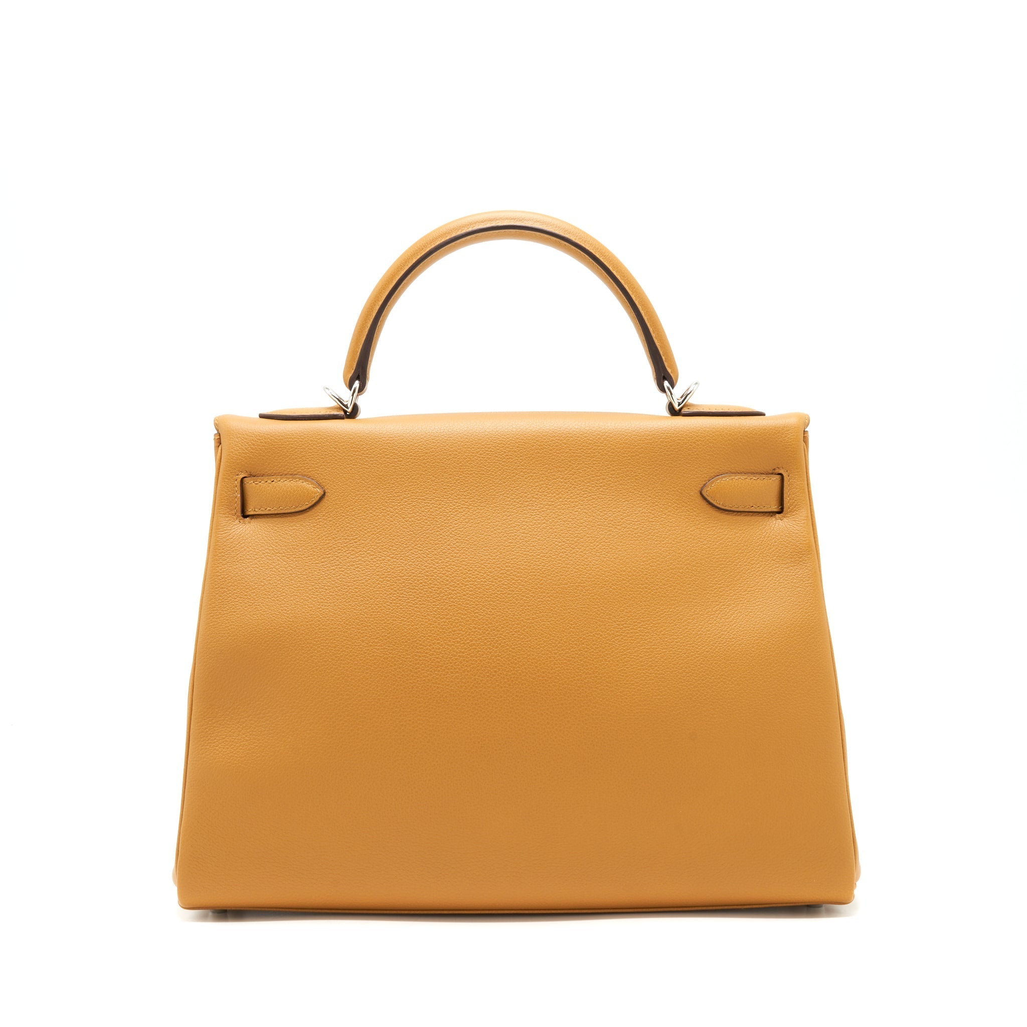 HERMES KELLY 32 EVERCOLOR CARAMEL / ROSE D’ETE SHW