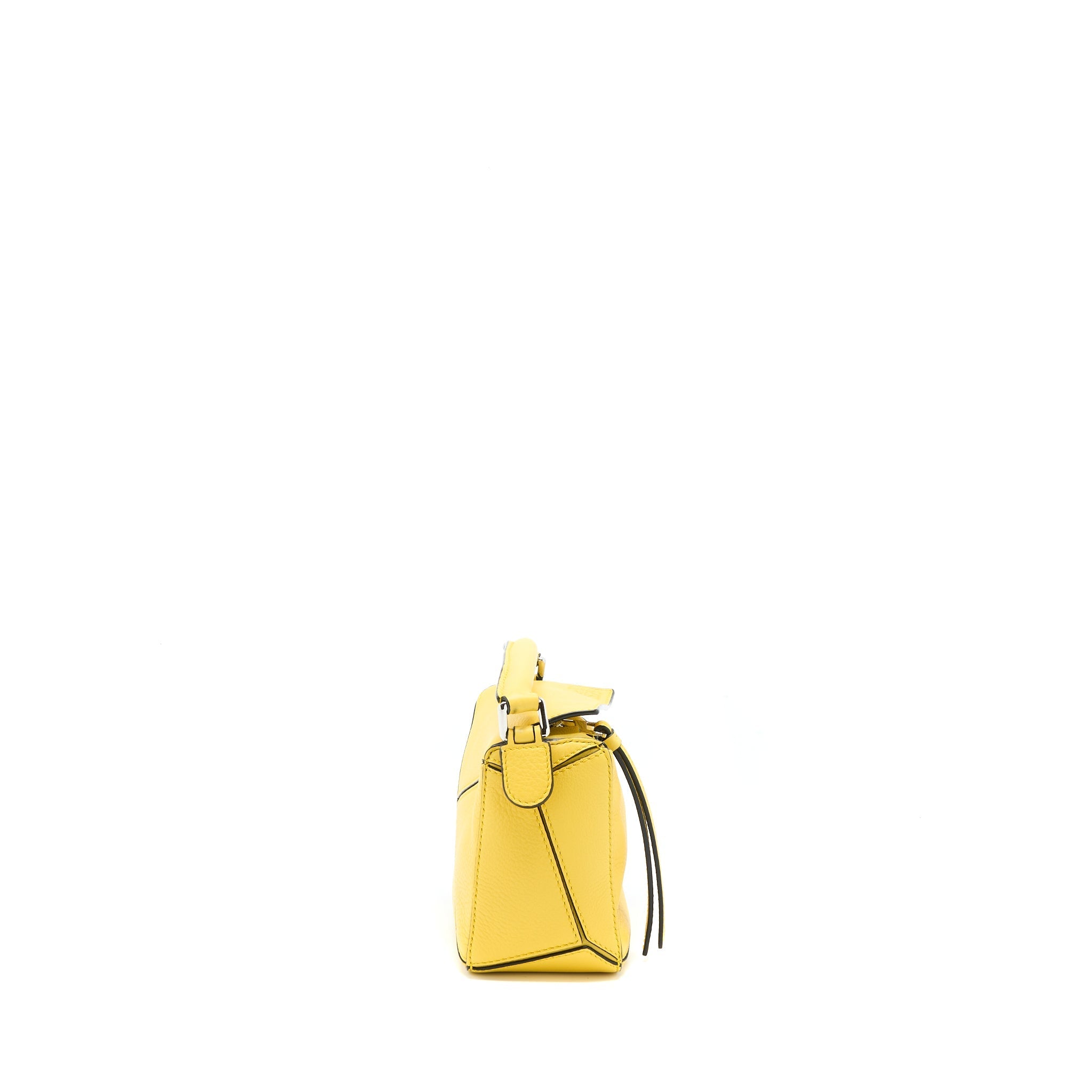 LOEWE MINI PUZZLE BAG CALFSKIN YELLOW SHW