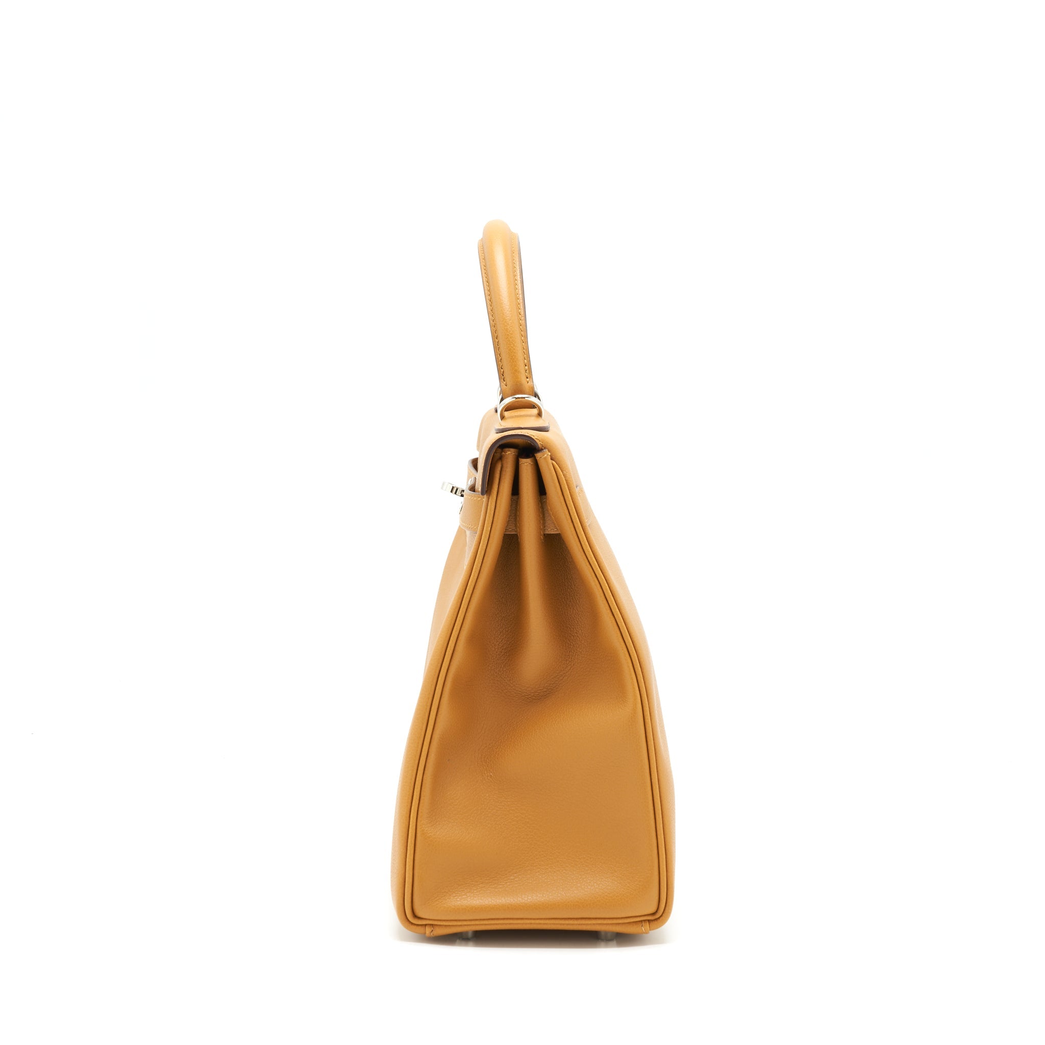 HERMES KELLY 32 EVERCOLOR CARAMEL / ROSE D’ETE SHW