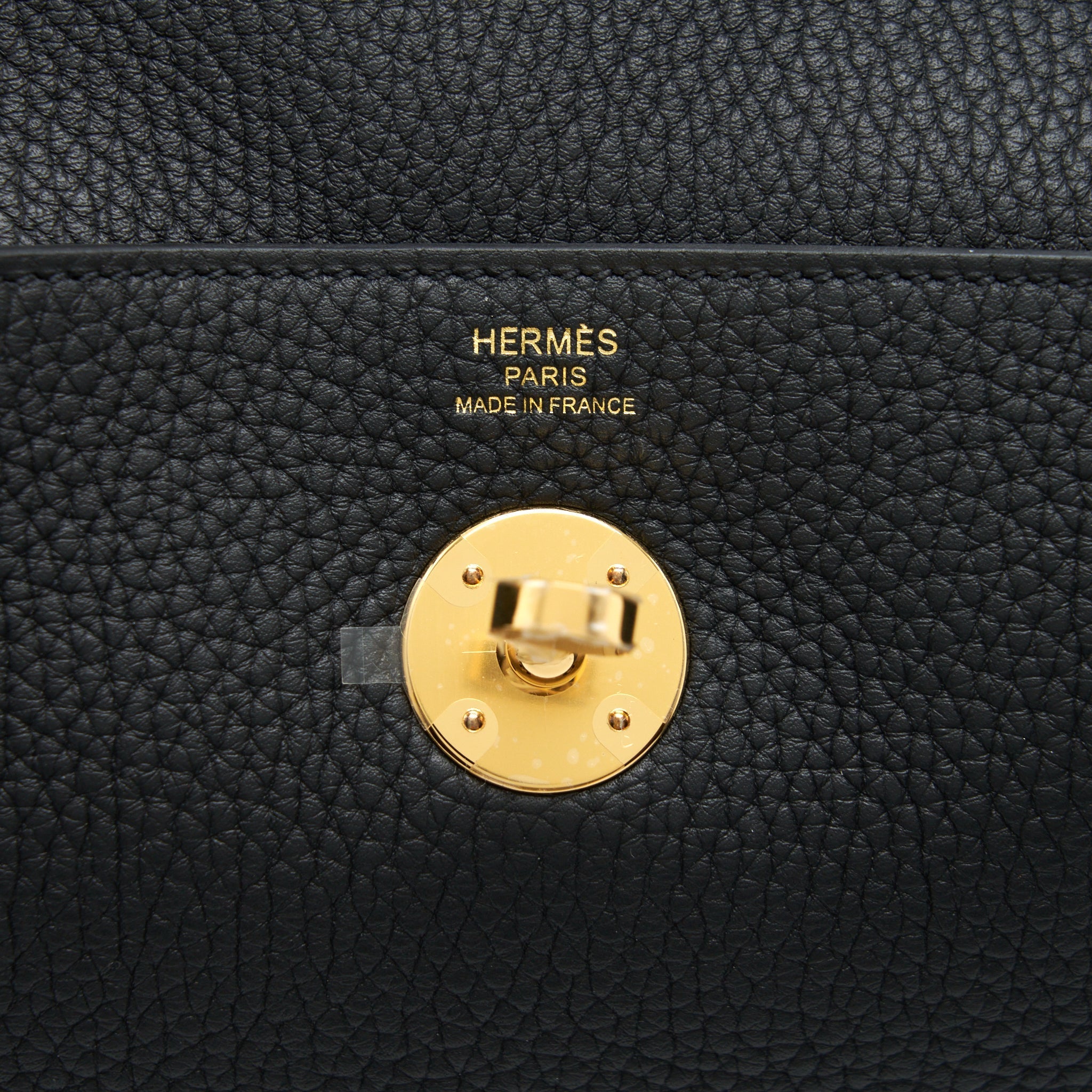 HERMES LINDY 26 CLEMENCE BLACK GHW