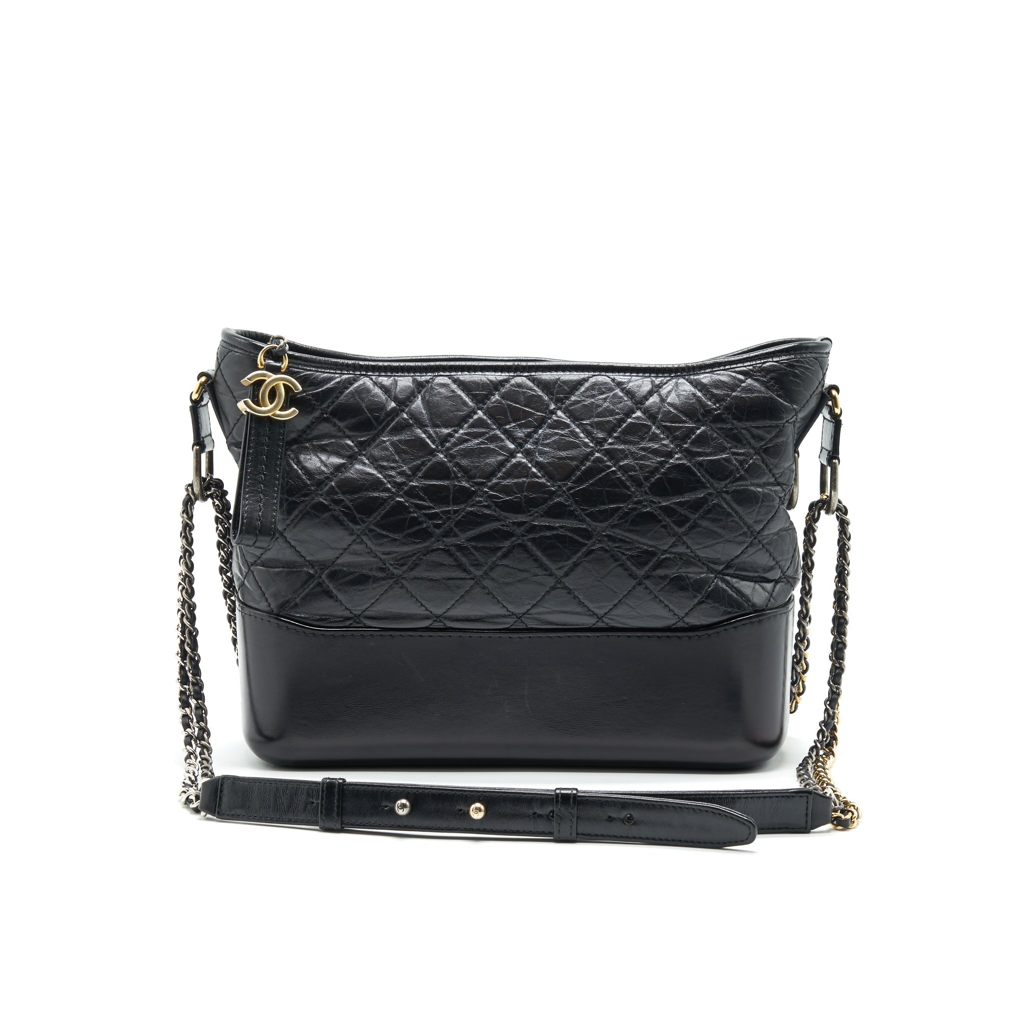CHANEL LARGE GABRIELLE HOBO BAG BLACK