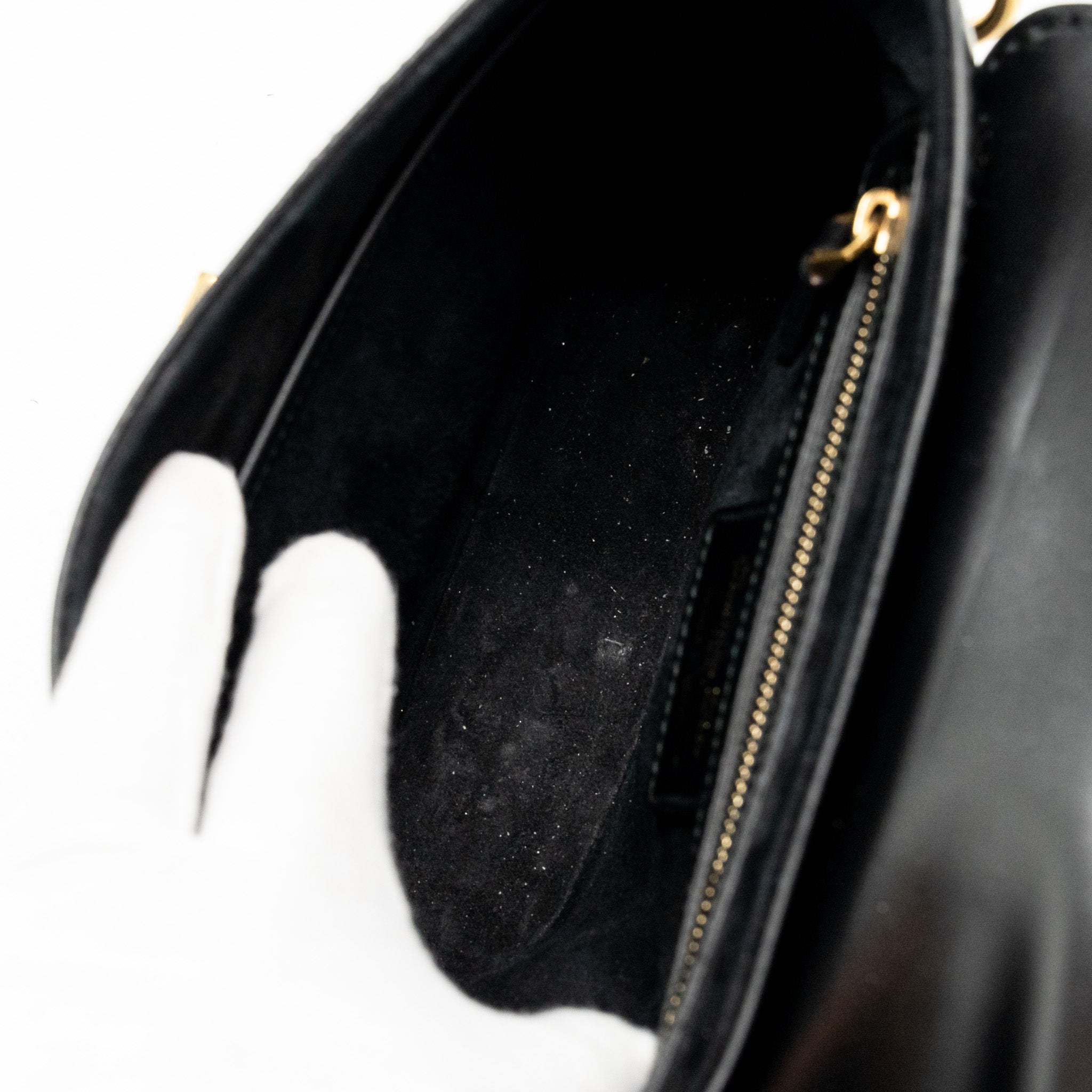 DIOR D-FENCE SADDLE BAG CALFSKIN BLACK GHW