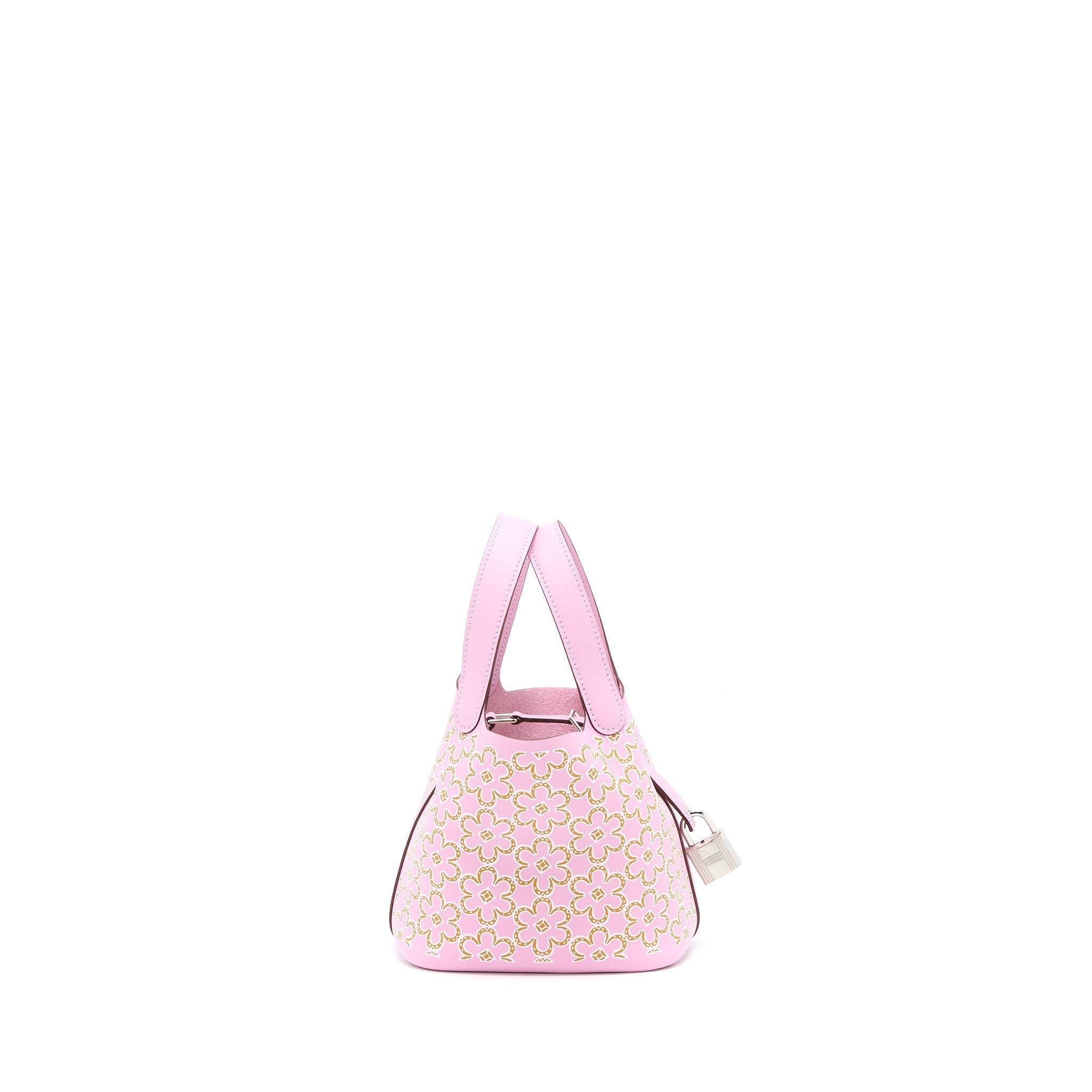 HERMES LUCKY DAISY MICRO PICOTIN 14 LOCK BAG SWIFT MAUVE SYLVESTRE SHW
