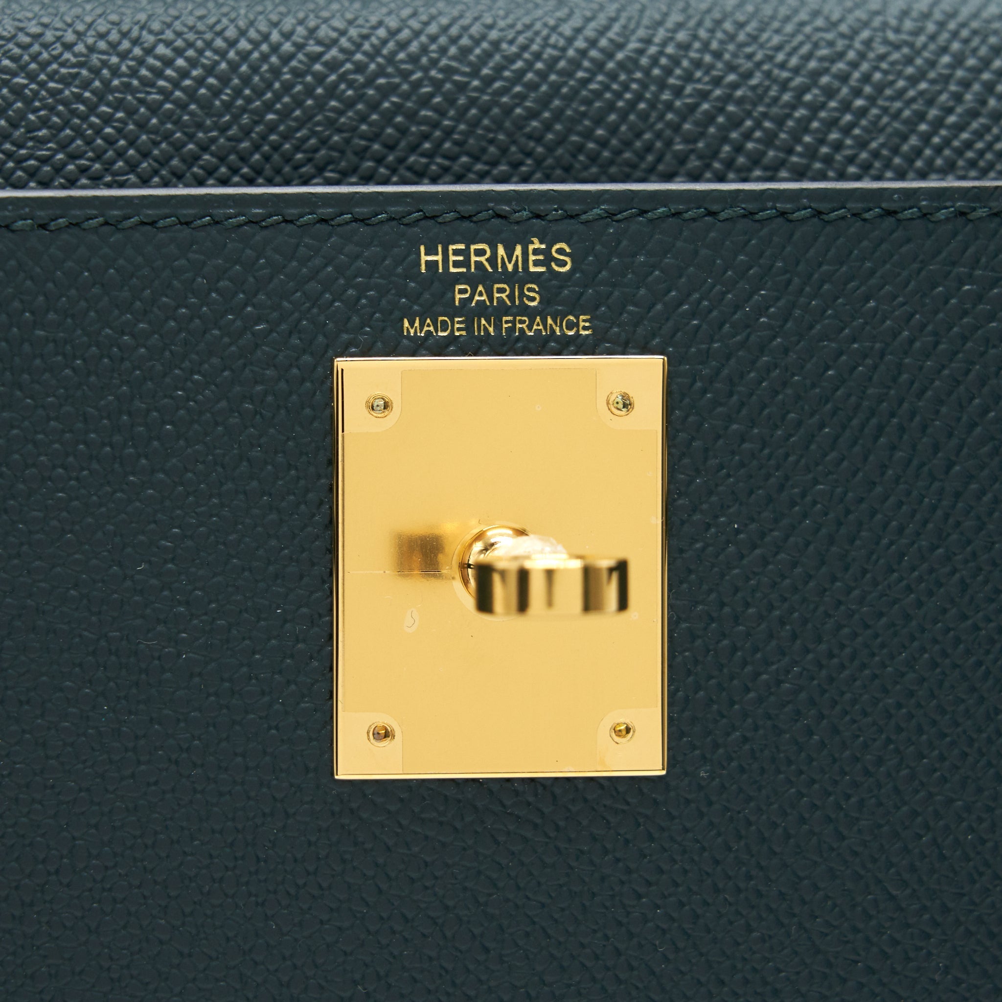 HERMES KELLY 28 SELLIER 6O VERT CYPRES GHW