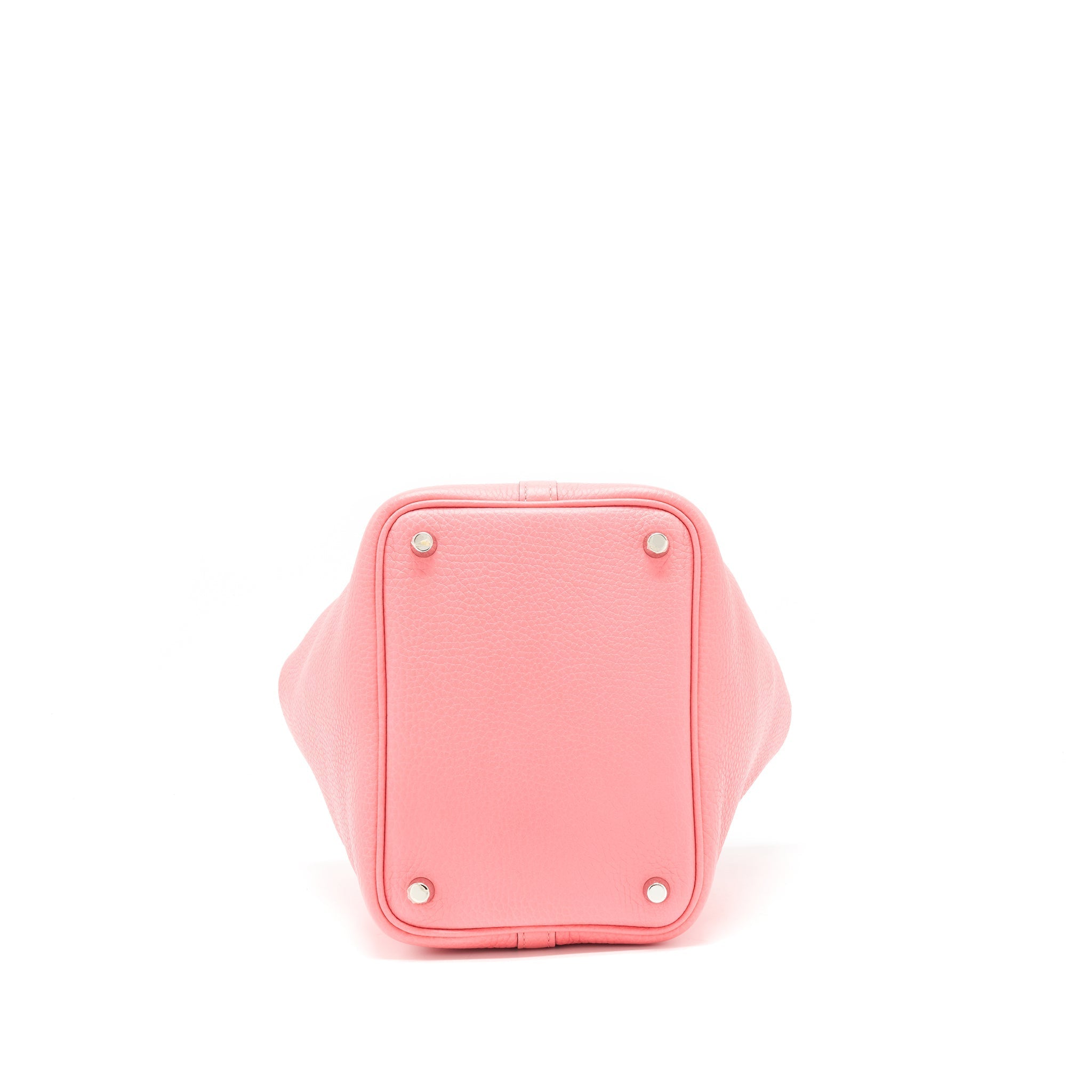 HERMES PICOTIN 18 LOCK BAG ROSE AZALEE SHW