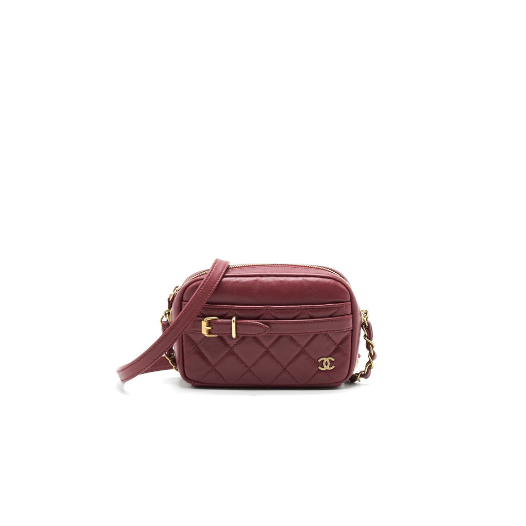 CHANEL MINI CROSSBODY CAMERA BAG / BELT BAG
