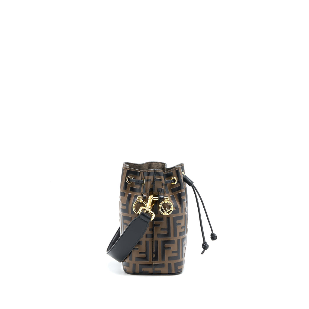 FENDI MON TRESOR MINI BUCKET BAG GHW