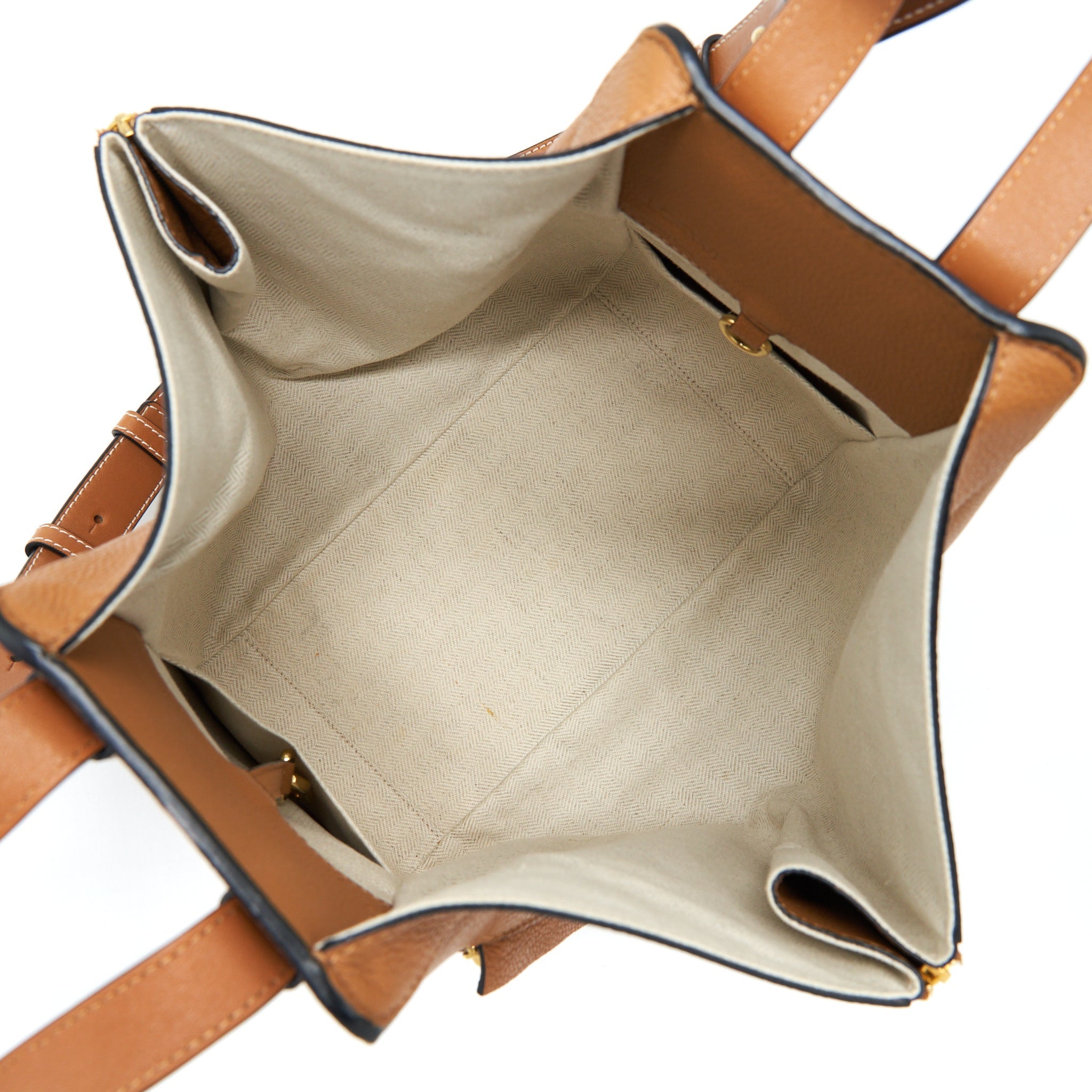 LOEWE SMALL HAMMOCK BAG SOFT CALFSKIN LIGHT CARAMEL GHW