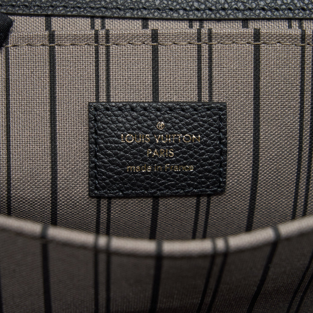 LOUIS VUITTON POCHETTE MÉTIS MONOGRAM EMPREINTE BLACK GHW