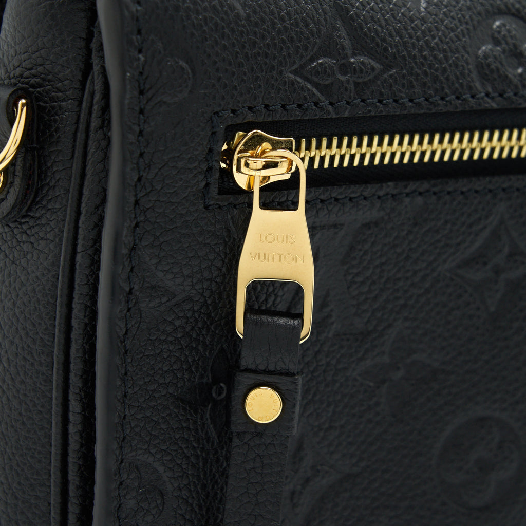 LOUIS VUITTON POCHETTE MÉTIS MONOGRAM EMPREINTE BLACK GHW