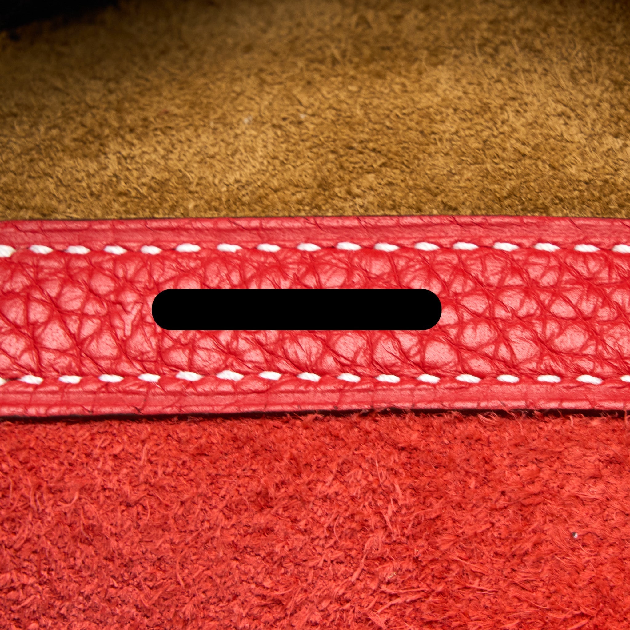 HERMES PICOTIN 22 LOCK BAG CLEMENCE ROUGE DE COEUR/GOLD GHW