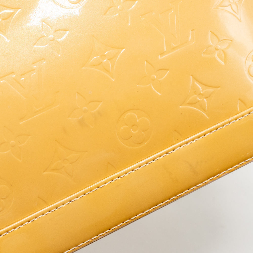 LOUIS VUITTON ALMA PM MONOGRAM VERNIS LEATHER ROSE FLORENTIN GHW