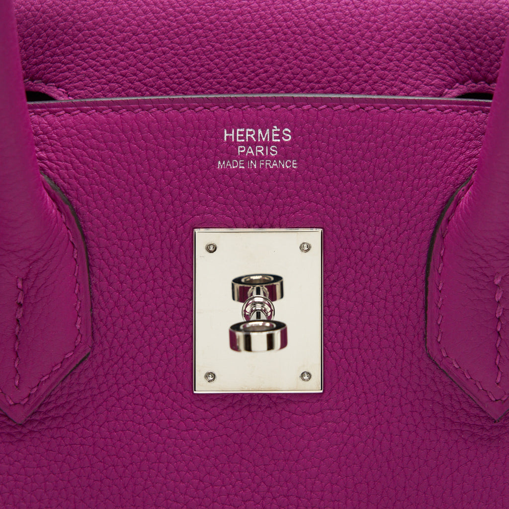 HERMES BIRKIN 30 TOGO L3 ROSE PURPLE SHW