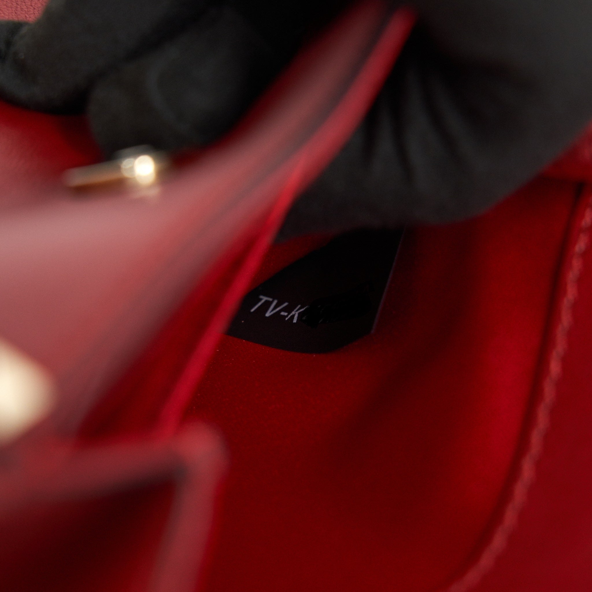 VALENTINO ROCKSTUD SMALL SADDLE BAG IN RED