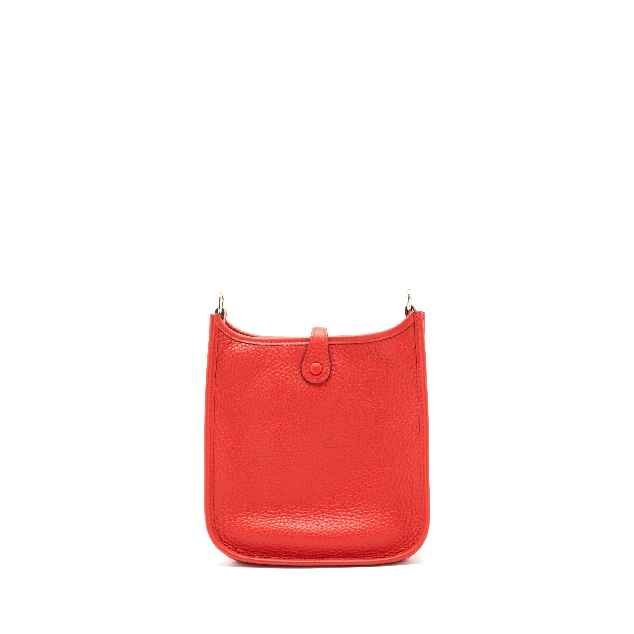 HERMES MINI EVELYNE ROUGE TOMATE SHW