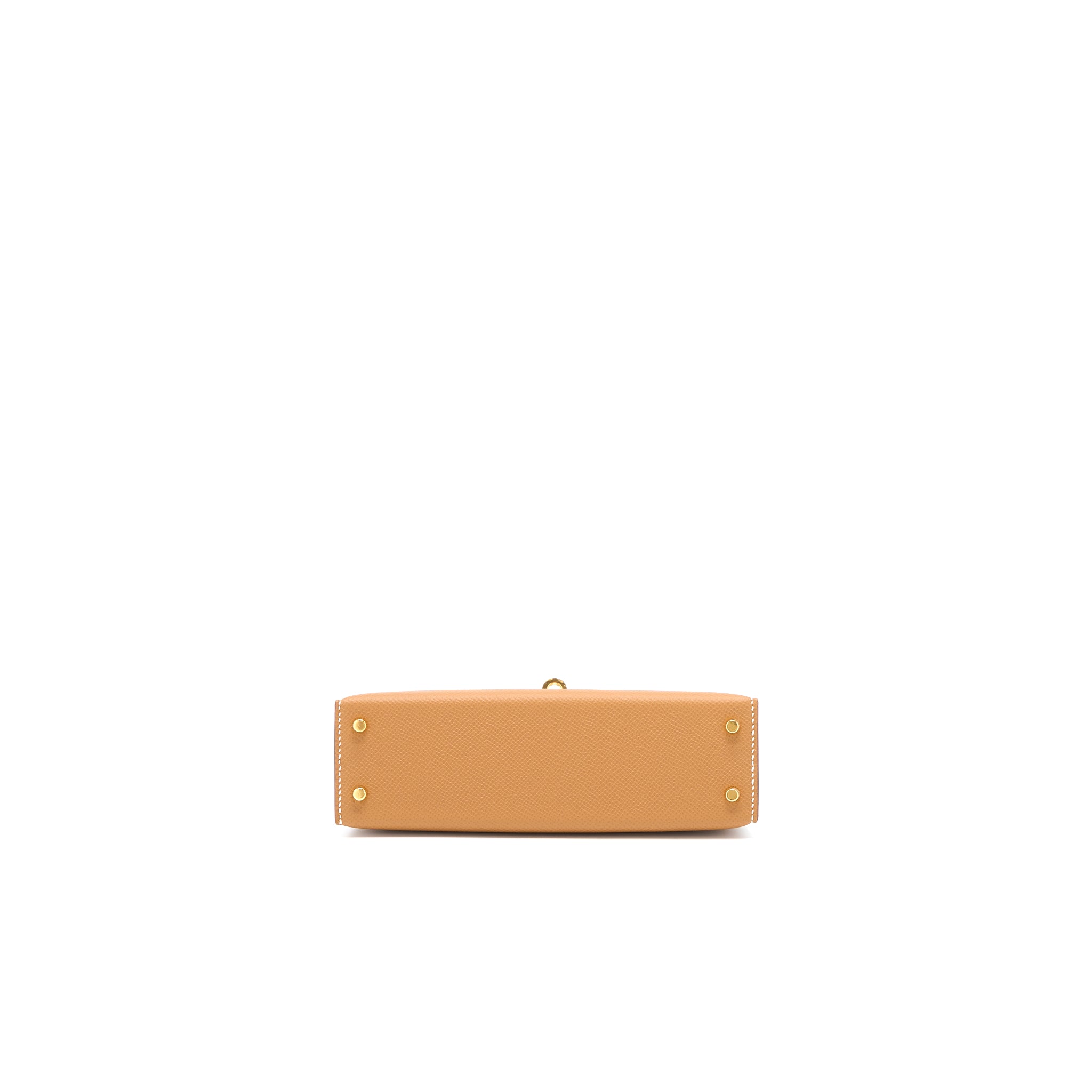 HERMES MINI KELLY II 20CM EPSOM GOLD GHW