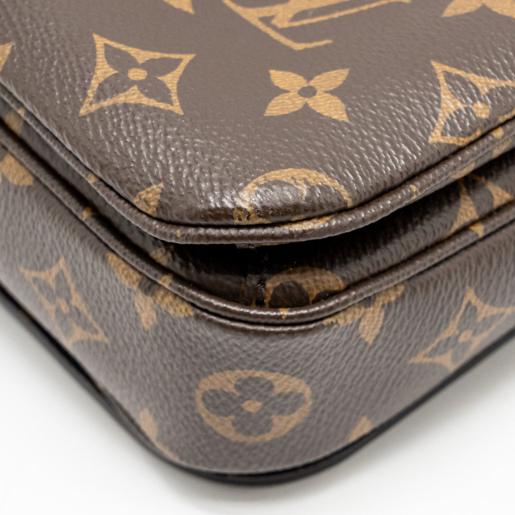 LOUIS VUITTON POCHETTE MÉTIS MONOGRAM CANVAS GHW