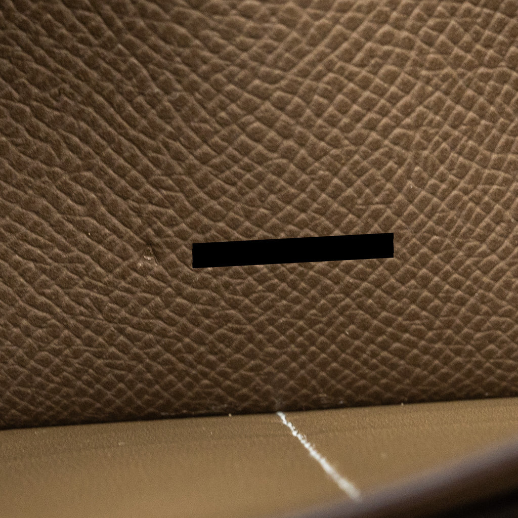 HERMES KELLY LONG WALLET EPSOM ETOUPE GHW