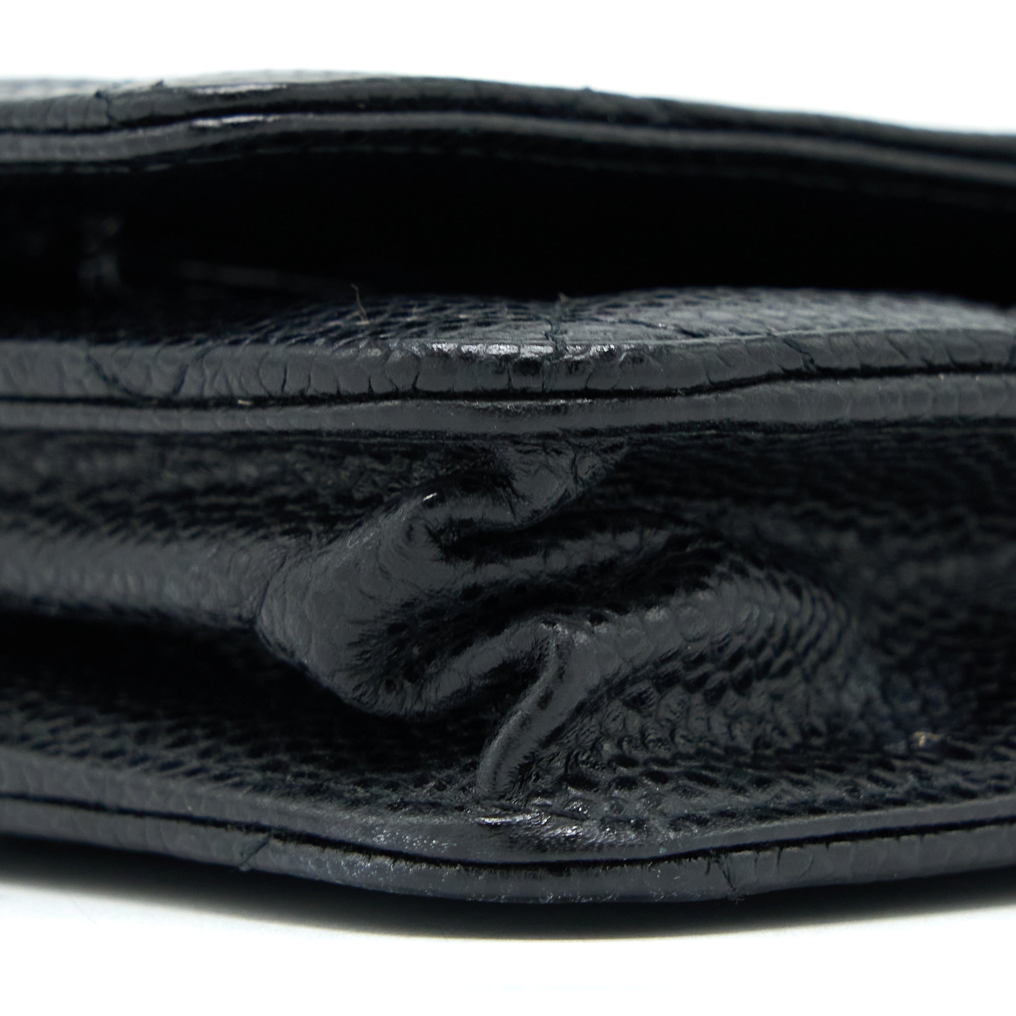 CHANEL CLASSIC WALLET ON CHAIN CAVIAR BLACK SHW
