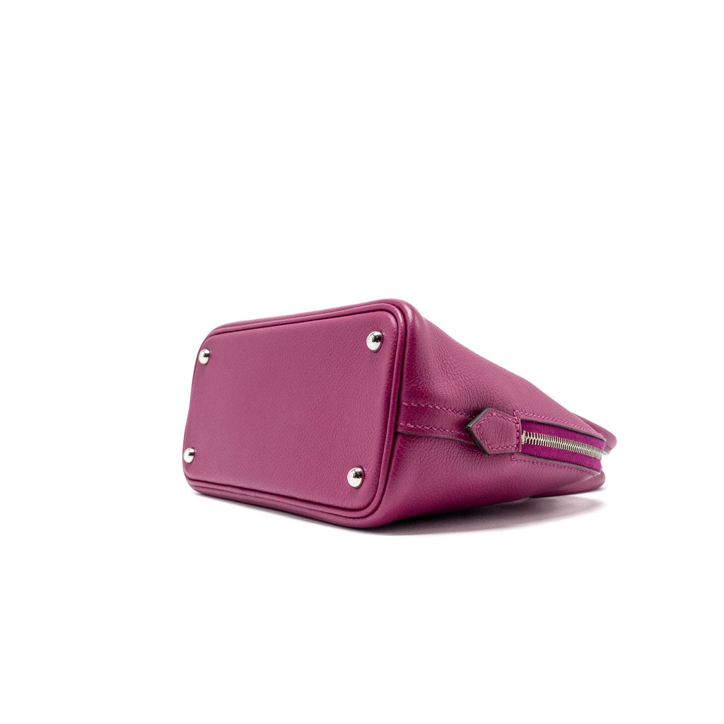 HERMES MINI BOLIDE EVERCOLOR ROSE POURPRE SHW