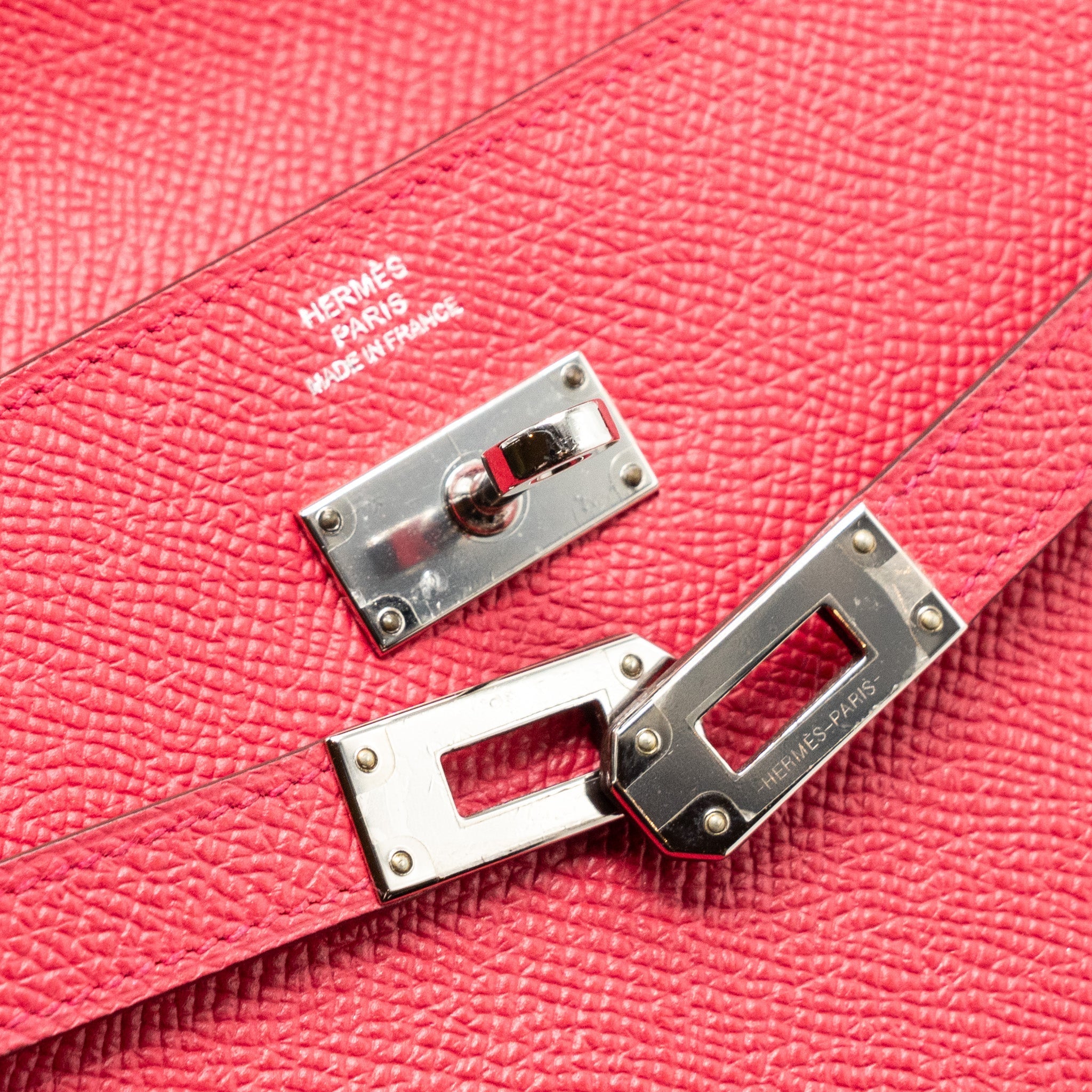 HERMES KELLY LONG WALLET EPSOM ROSE EXTREME SHW