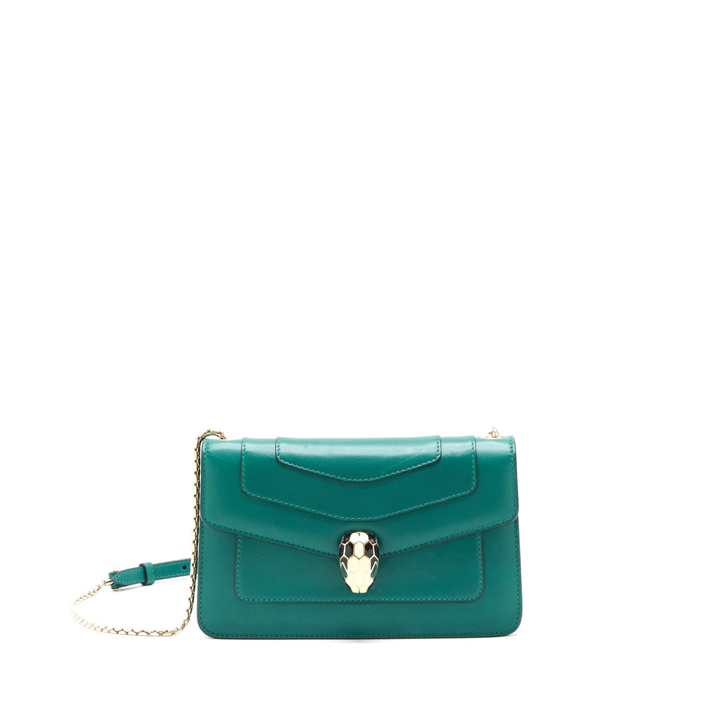 BVLGARI SLING CROSSBODY BAG GREEN