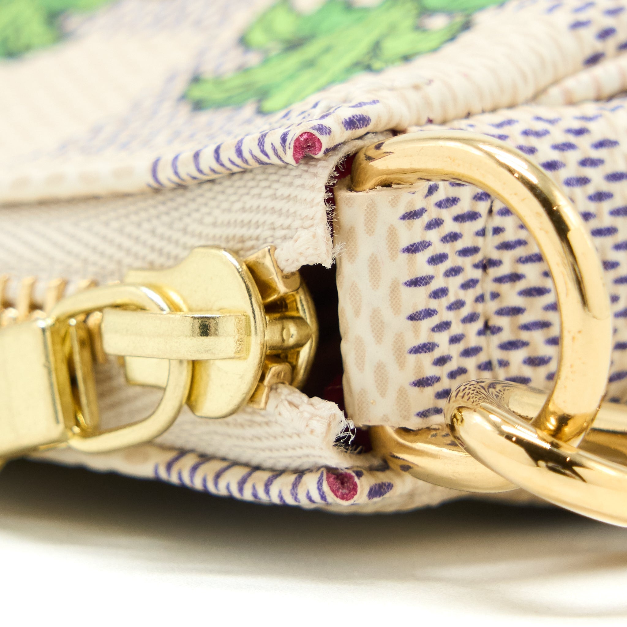 LOUIS VUITTON MINI POCHETTE ACCESSORIES HOLLYWOOD LIMITED EDITION DAMIER AZUR/MULTICOLOUR GHW