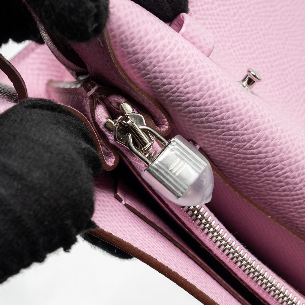 HERMES KELLY TO GO EPSOM X9 MAUVE SYLVESTRE SHW