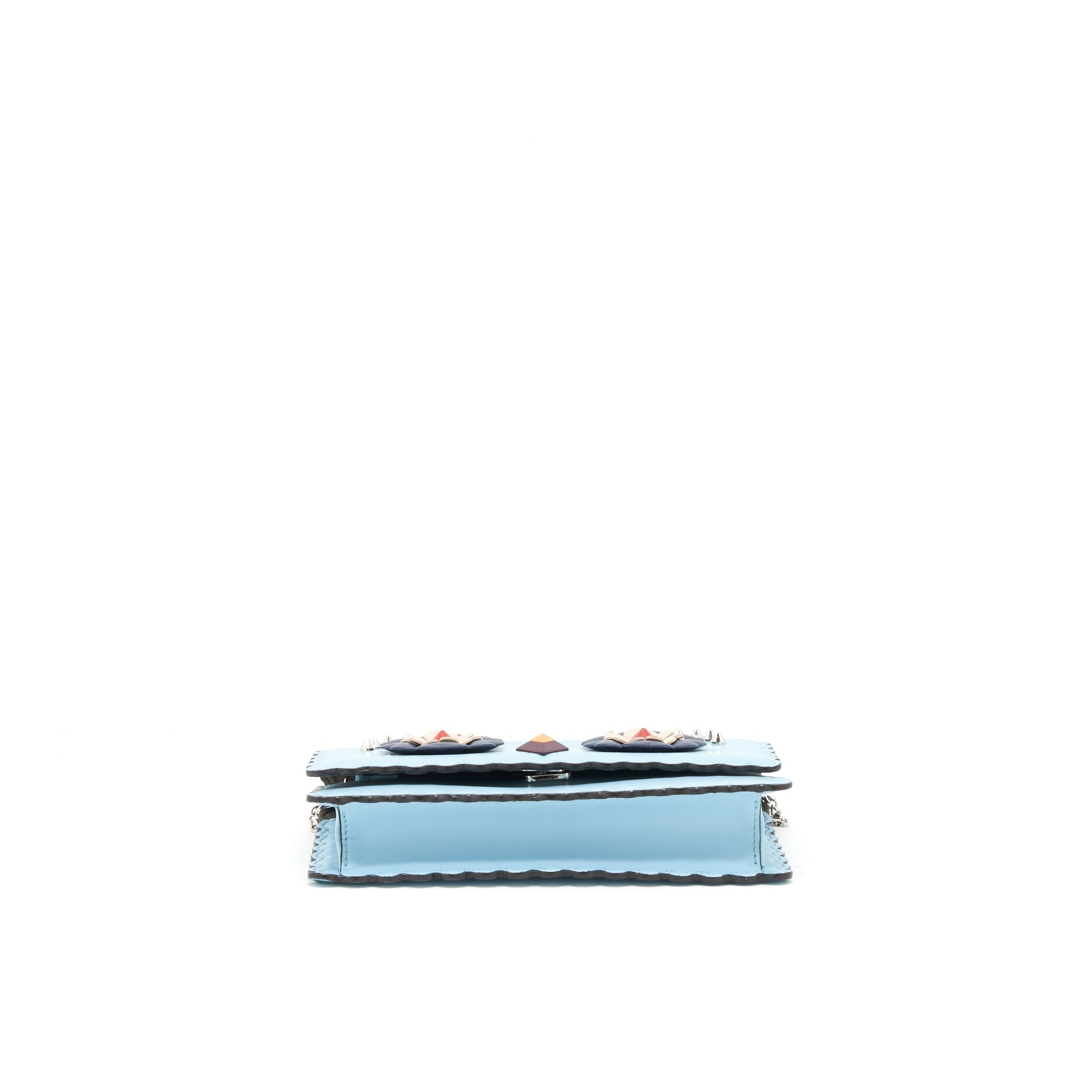 FENDI WALLET ON CHAIN MONSTER BLUE