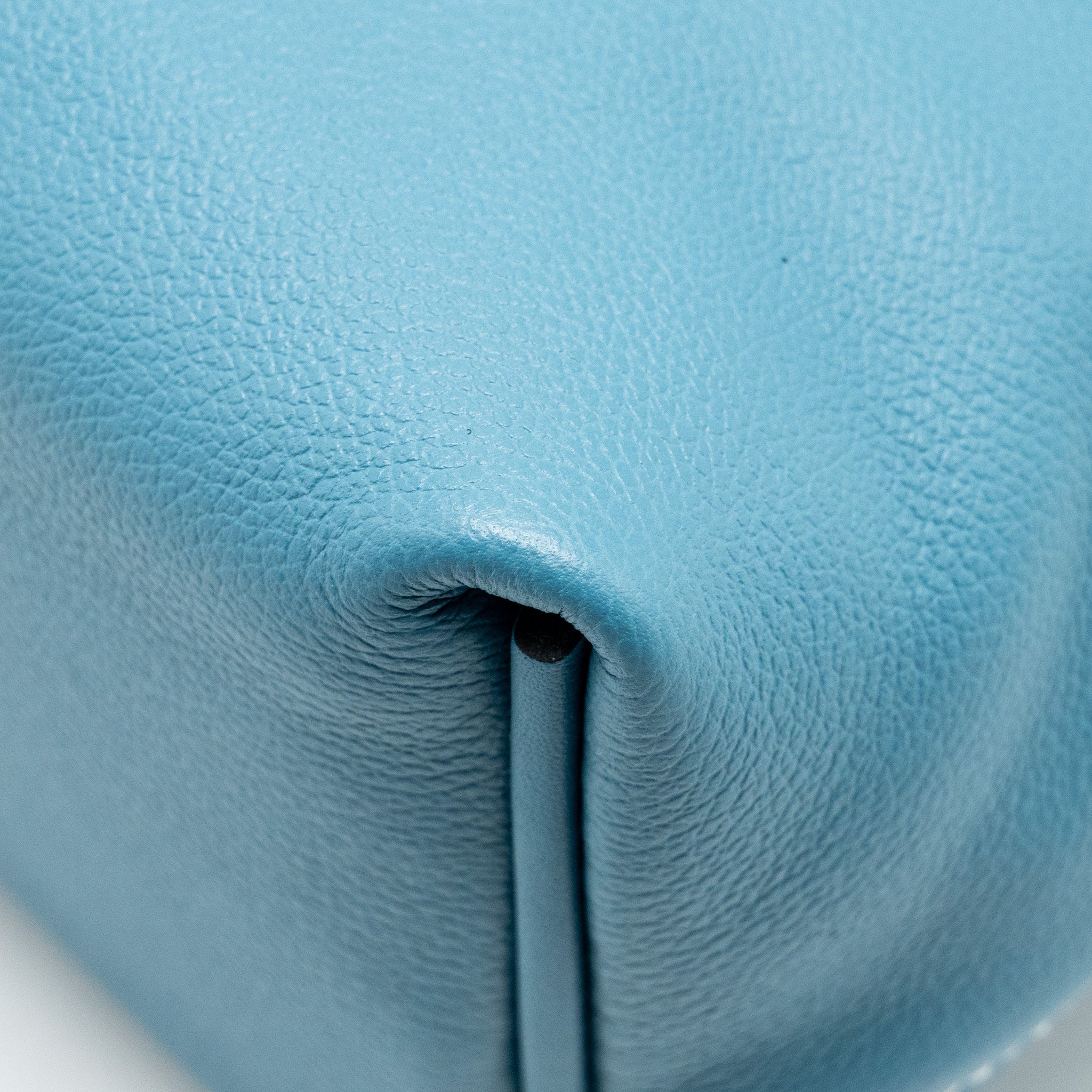 HERMES MINI 24/24 2424-21 BAG EVERCOLOR/SWIFT NEW BLEU JEAN GHW