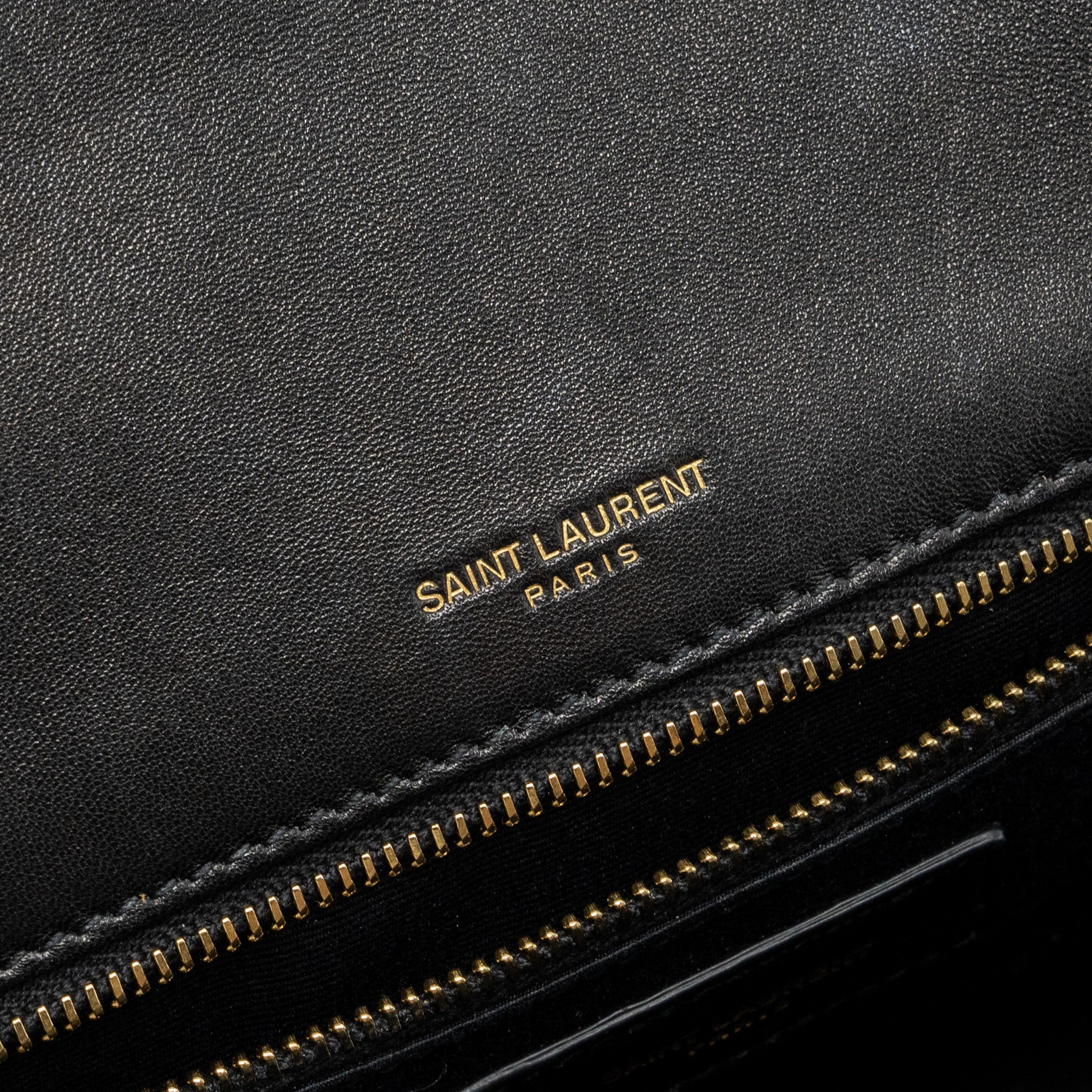 SAINT LAURENT MEDIUM NIKI LAMBSKIN BLACK GHW
