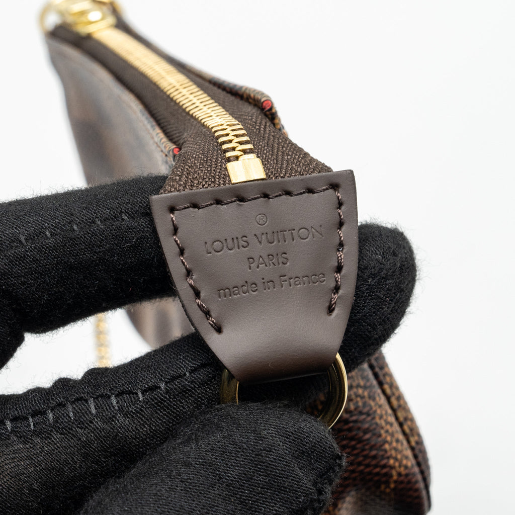 LOUIS VUITTON MINI POCHETTE DAMIER EBENE GHW
