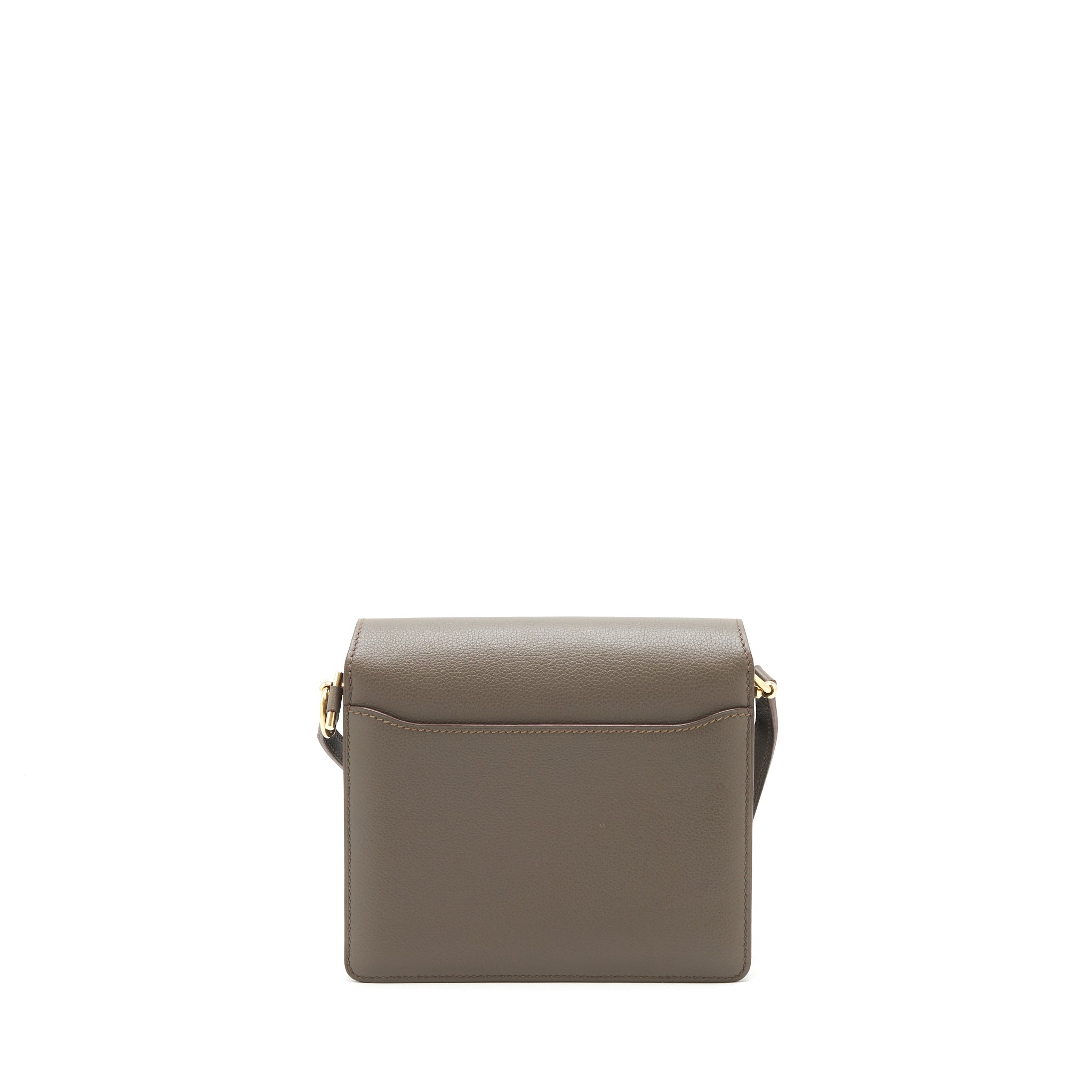 HERMES MINI ROULIS EVERCOLOR GRIS ETAIN GHW