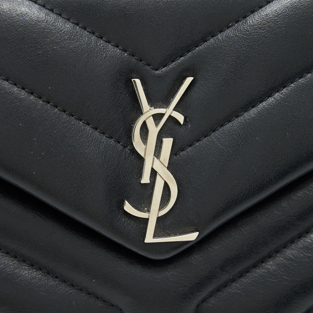 SAINT LAURENT LOU LOU TOY BAG BLACK SHW