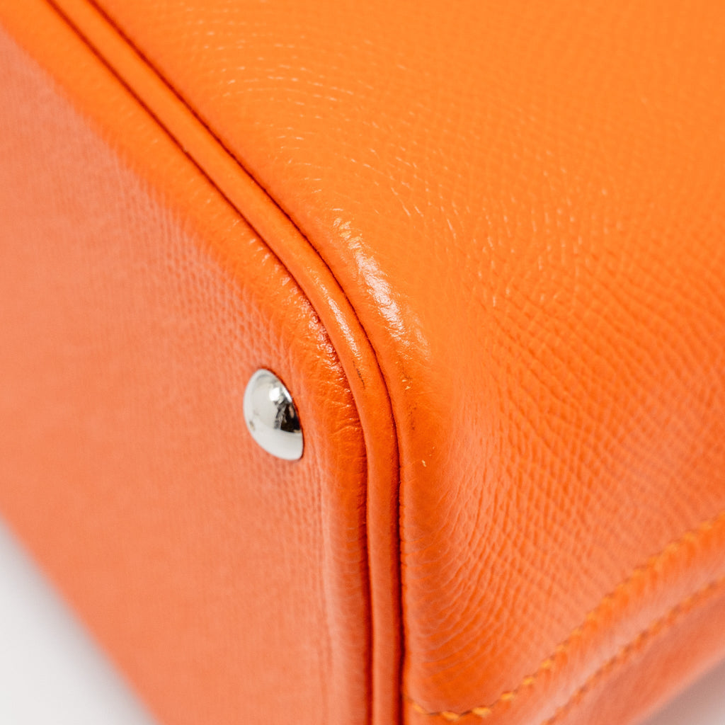 HERMES BOLIDE 27 EPSOM ORANGE SHW