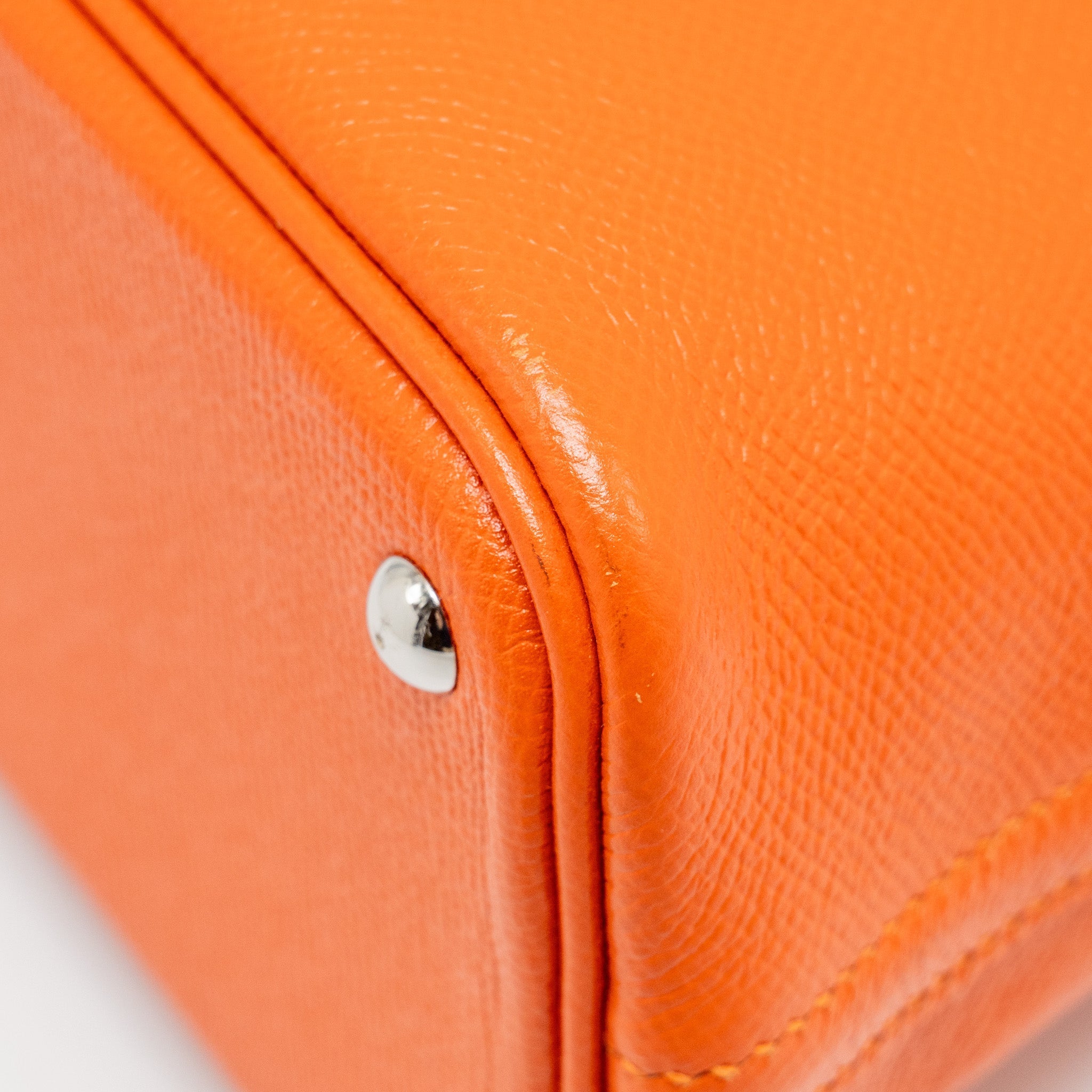 HERMES BOLIDE 27 EPSOM ORANGE SHW