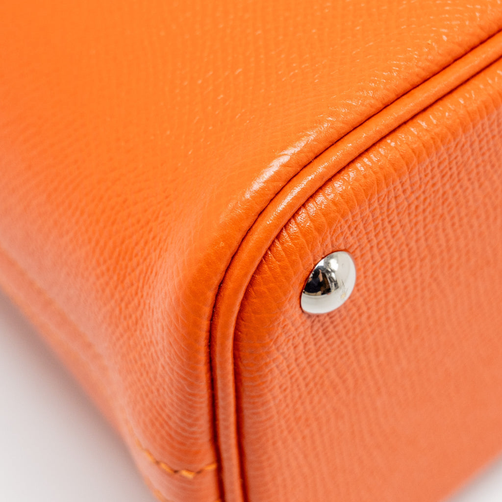 HERMES BOLIDE 27 EPSOM ORANGE SHW