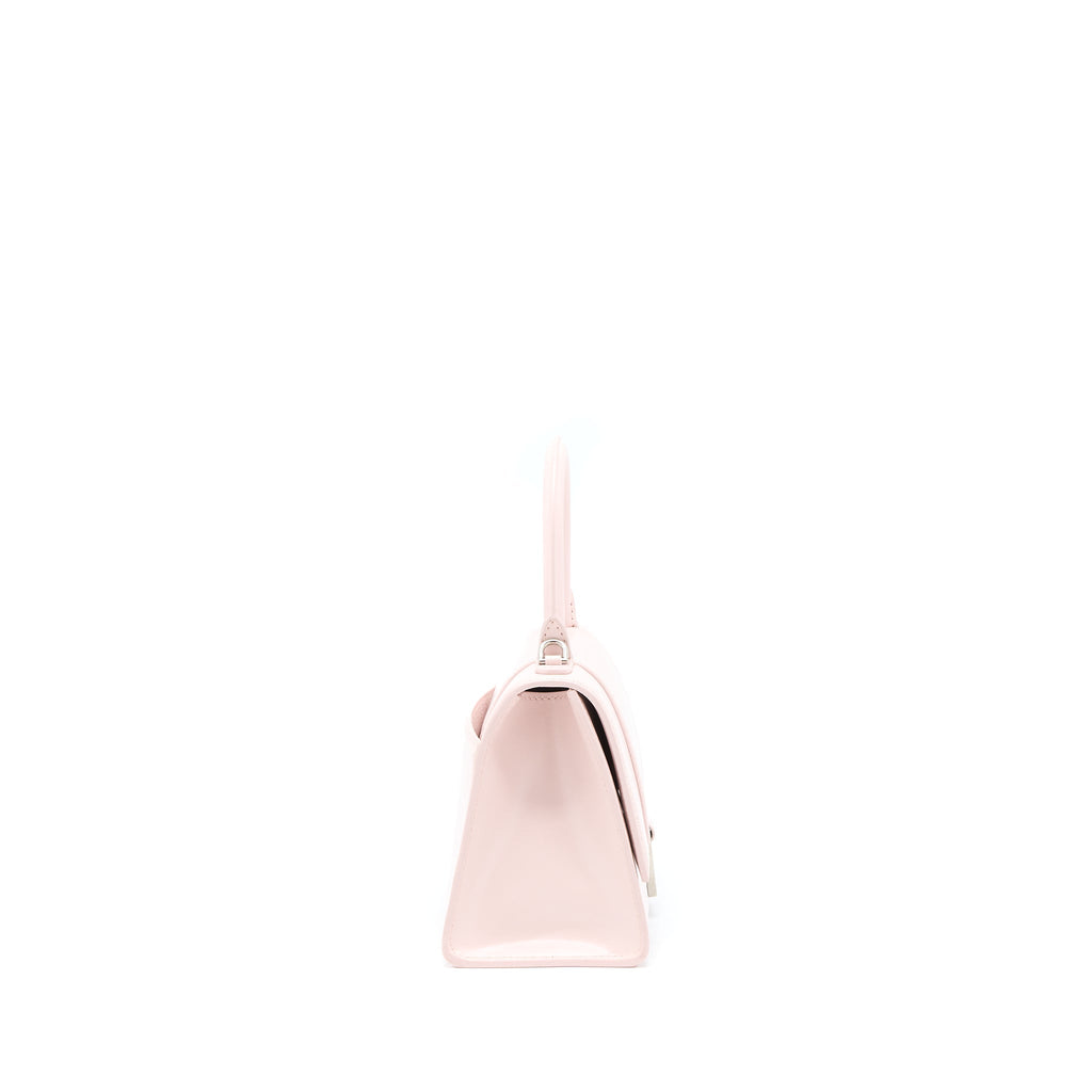 BALENCIAGA HOURGLASS S CALFSKIN PINK SHW