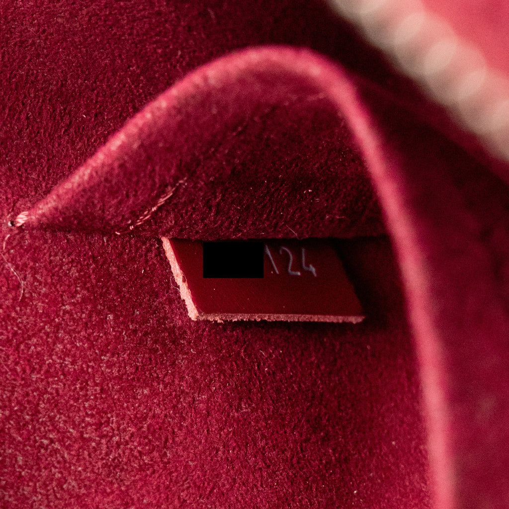 LOUIS VUITTON ALMA BB EPI RASPBERRY SHW