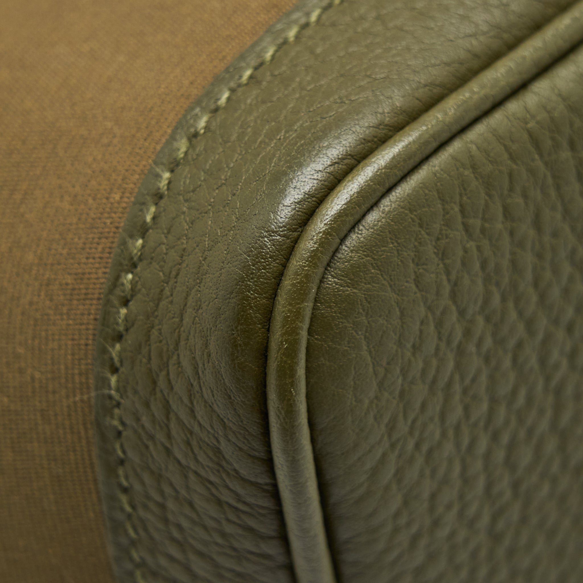 HERMES GARDEN PARTY 36 CANVAS VERT OLIVE/VERT VERONESE