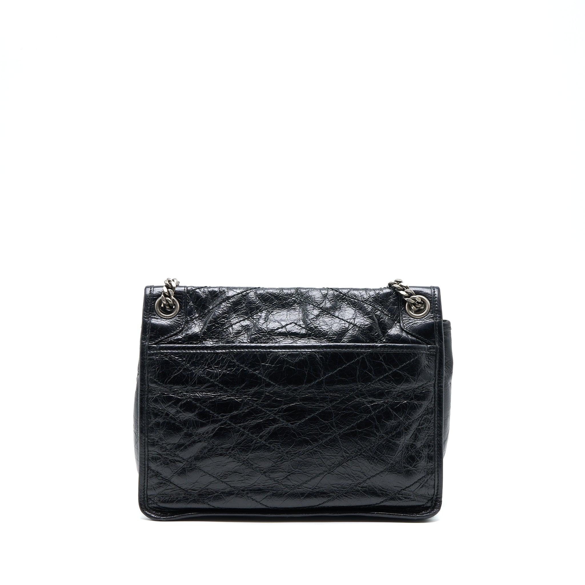 SAINT LAURENT/YSL MEDIUM NIKI BAG CALFSKIN BLACK SHW