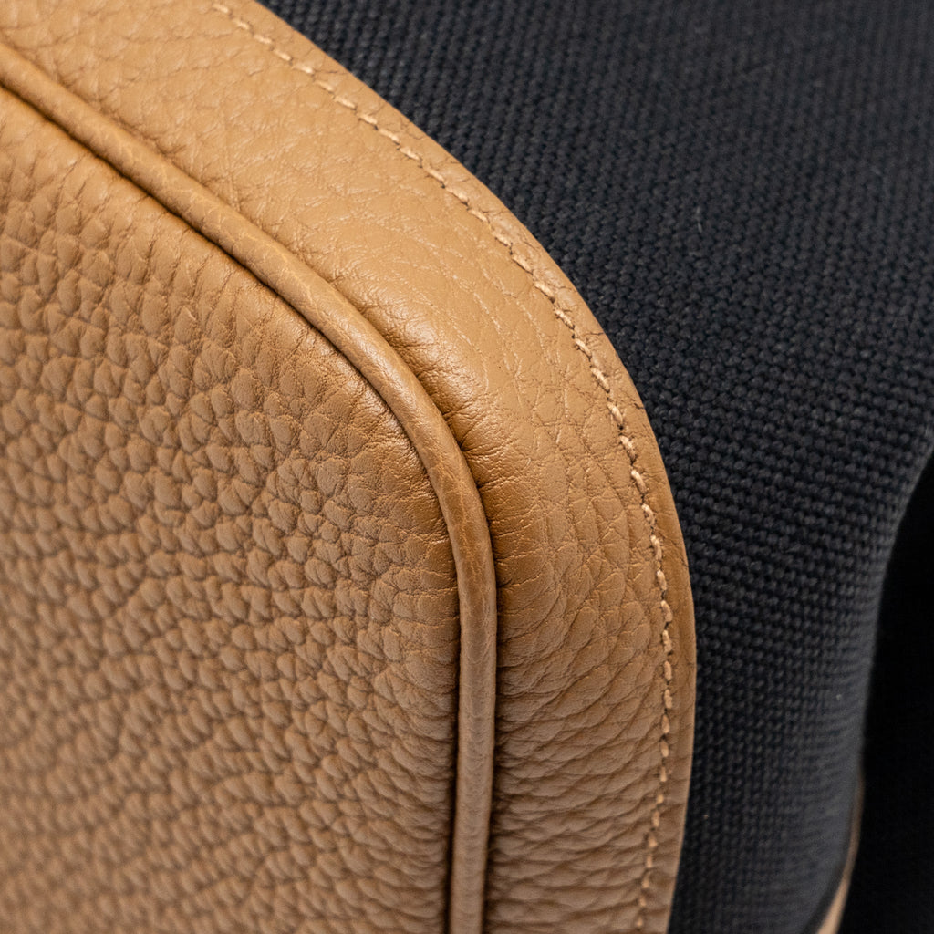 HERMES GARDEN PARTY 36 CANVAS/ NEGONDA BLACK/ ALEZAN SHW