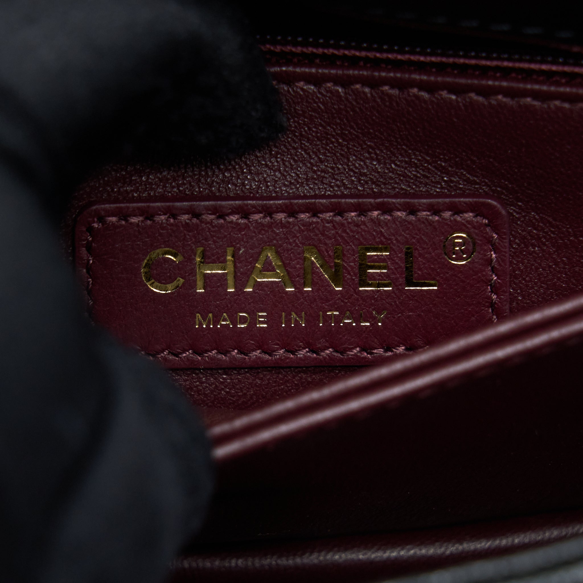 CHANEL MINI COCO HANDLE CAVIAR BLACK LGHW